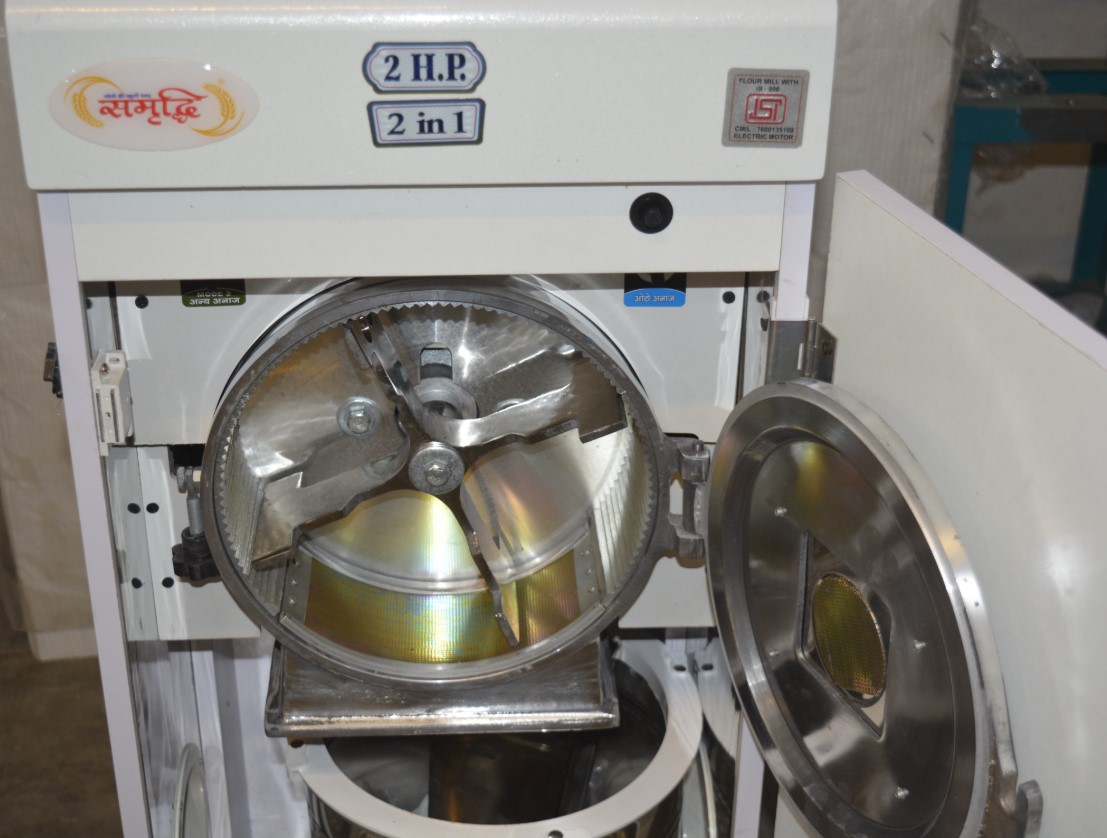 2HP Fully Automatic Flour Mill Machine for Commercial Use